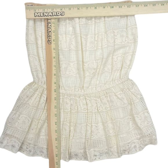 Anthropologie Verb Stretch Lace Tube Top Size XS New - Picture 7 of 8